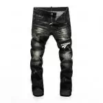 dsquared2 jeans outlet online black two line